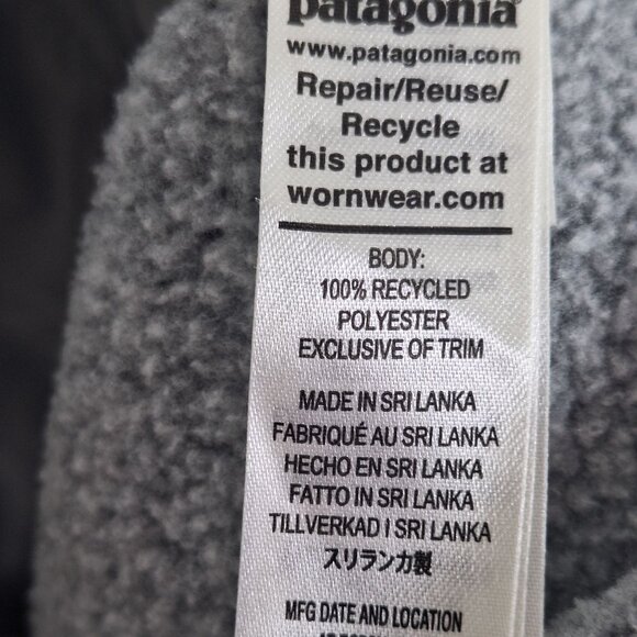 Patagonia full zip natural habitat jacket size medium - Picture 3 of 9